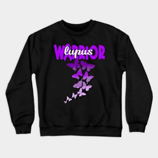 Delightfully Different World LUPUS WARRIOR Crewneck Sweatshirt